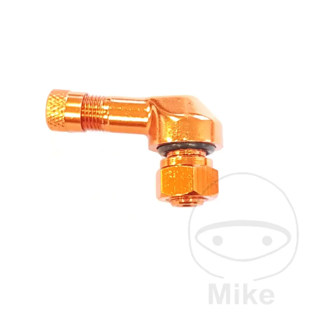 Valve coudée aluminium JMP Orange 8.3 mm
