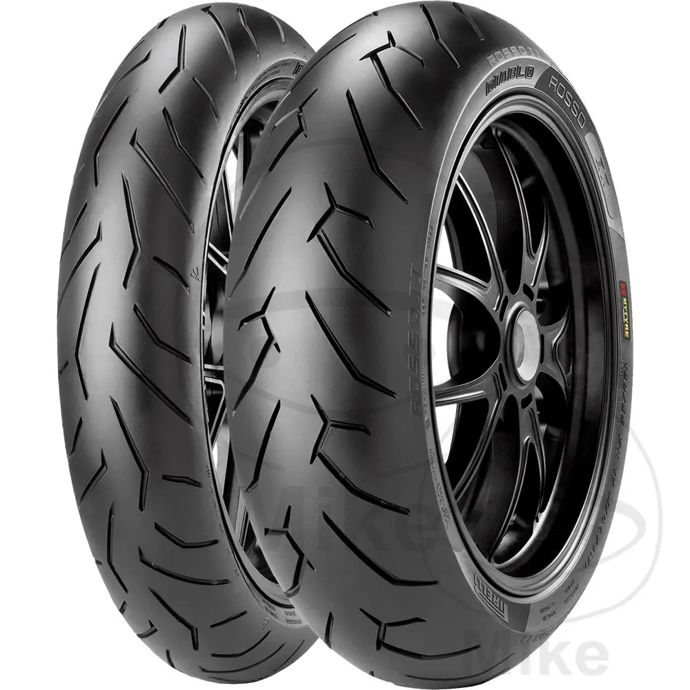 Pneu moto avant Pirelli Diablo Rosso 2 120-70-17 ZR 58W