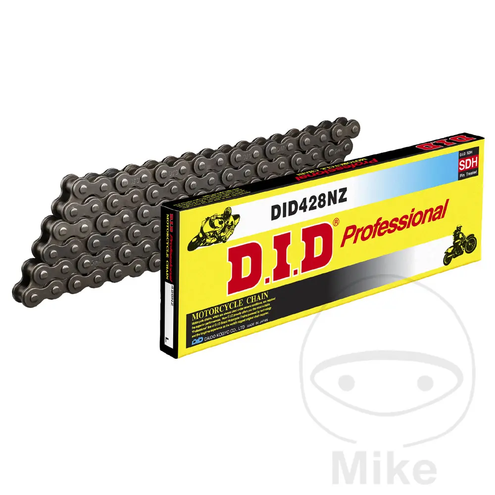 DID Standard Kette 428NZ/108 offen mit Clip-Schloss