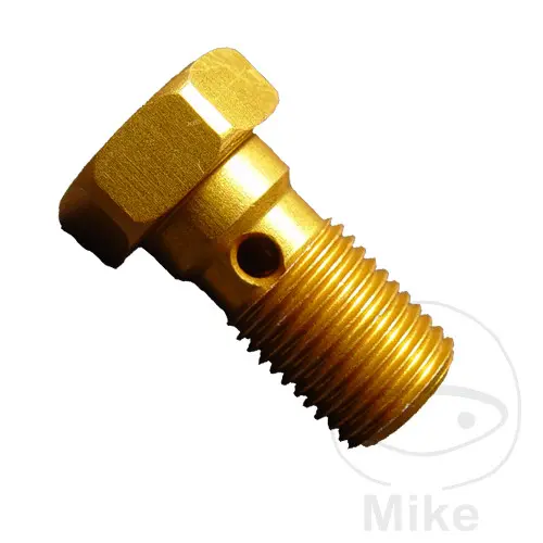 JMP M10 x 1.00 egyszerű Banjo csavar