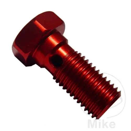 JMP M10 x 1.25 Kırmızı Tekli Banjo Cıvatası