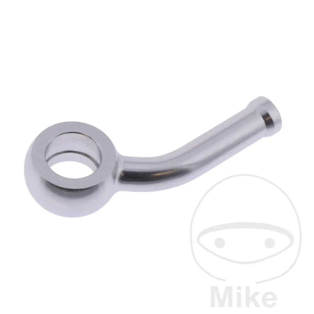 Raccord banjo JMP Vario TYP040 10 mm 45° silver
