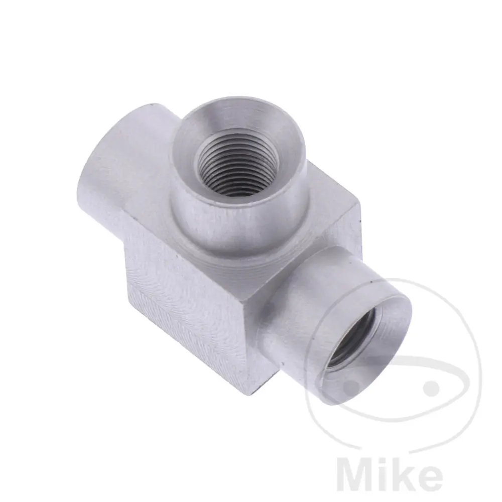 JMP TYP950 Pezzo a T a 3 vie variatore argento