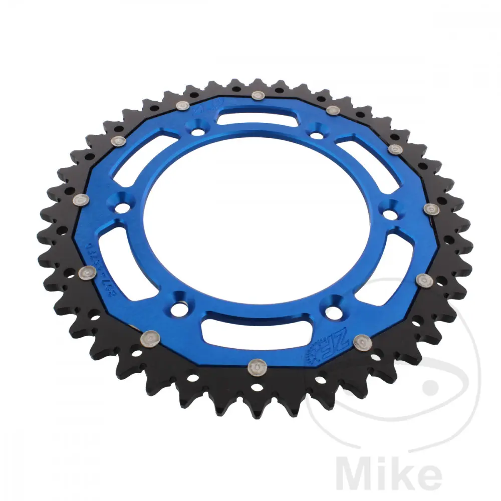 ZF Sprockets Dual 46 Tooth 520 Pitch Blue Rear Sprocket