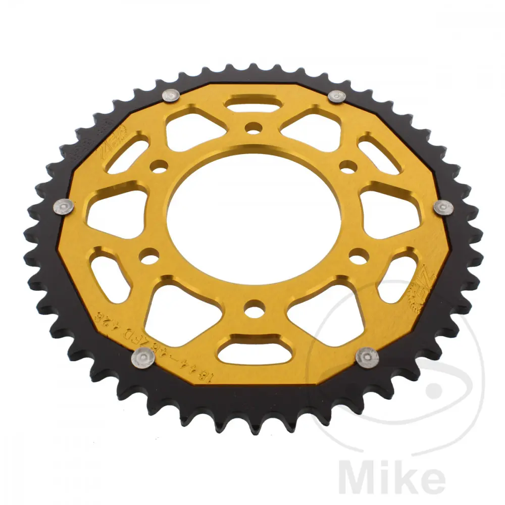 스프로켓 ZF Sprockets Dual 48톱 PAS 428 골드 내경 076 볼트홀 센터 100