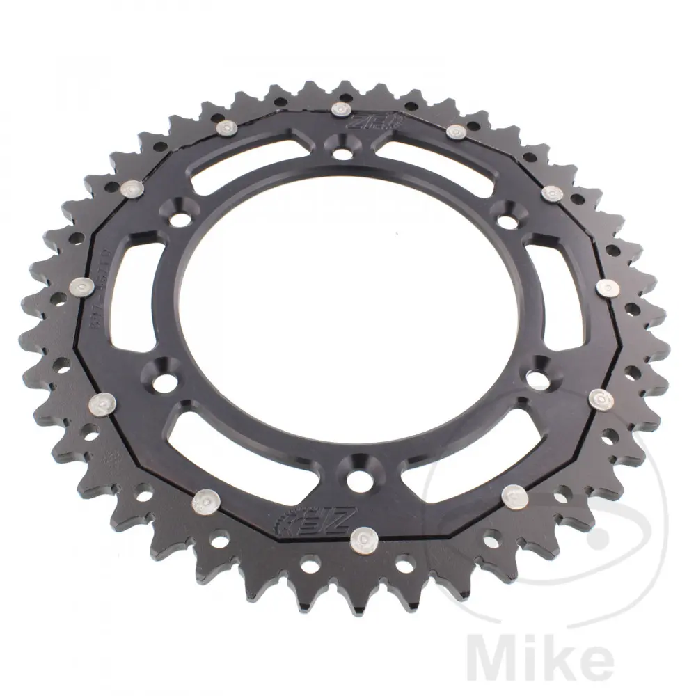 تاج ZF Sprockets Dual 46 سن خطوة 520 أسود - قطر داخلي 125 - مسافة بين المركزين 150
