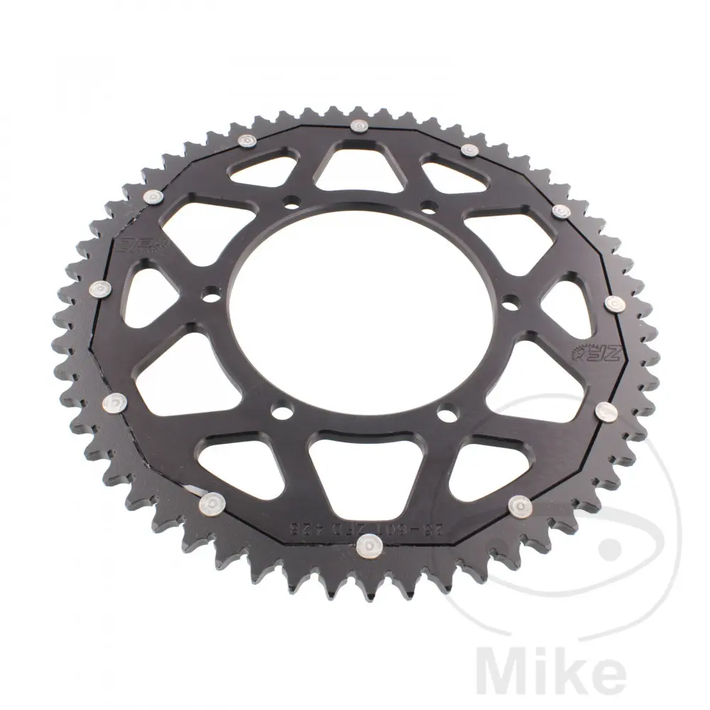 ZF Sprockets Dual 60T 428피치 스프로킷, 내경 108, 볼트센터 123