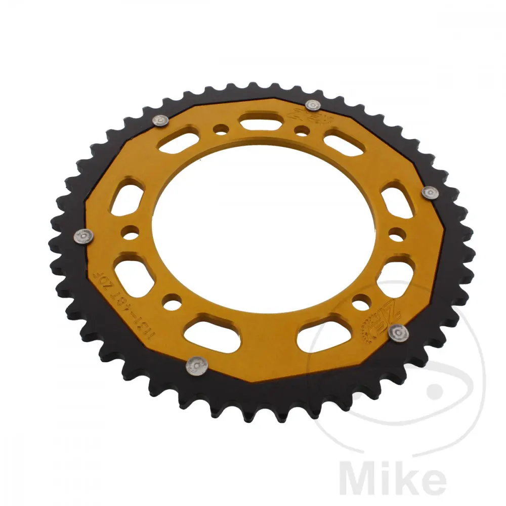 ZF Sprockets 듀얼 스프로킷 48T PAS 420 골드 - 내경 105 - 볼트 원 125
