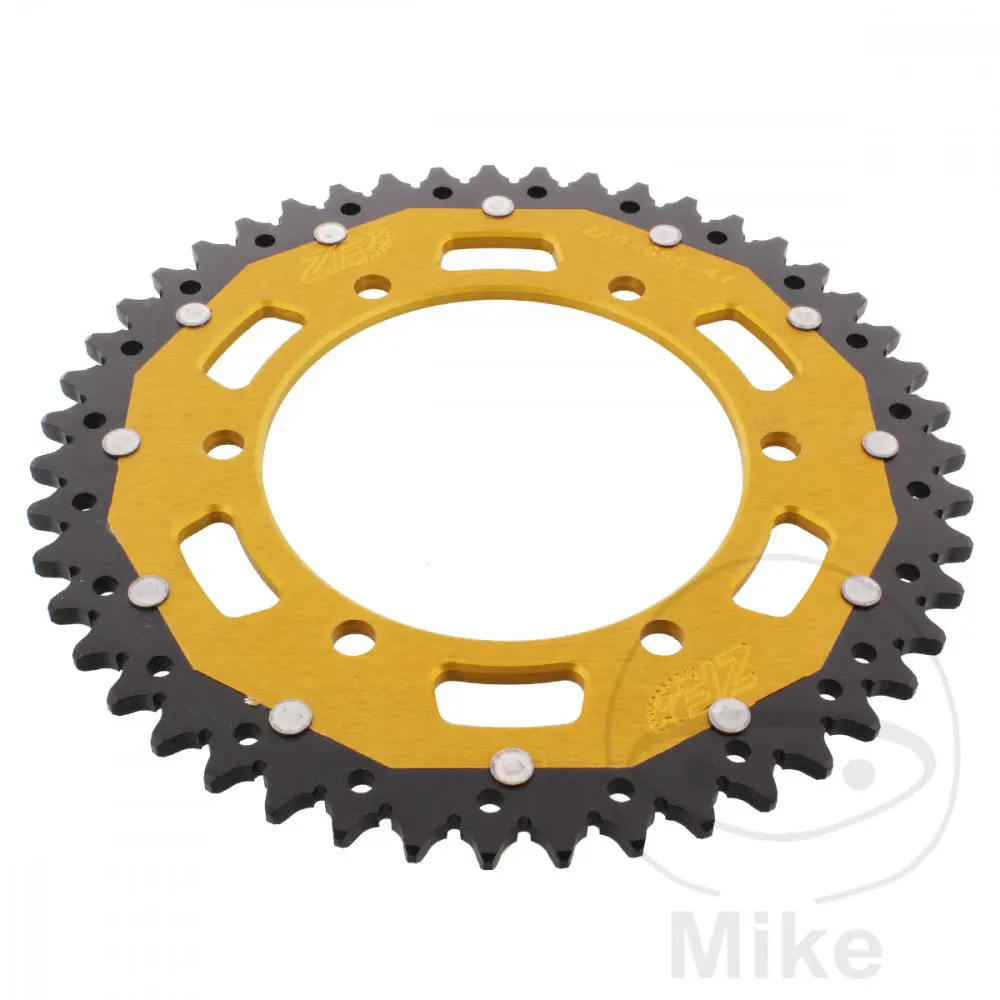 ZF Sprockets Dual 47 dantų krumpliaratis ŽIEDAS 520 auksinis - Vidinis skersmuo 125 - Ašies atstumas 145