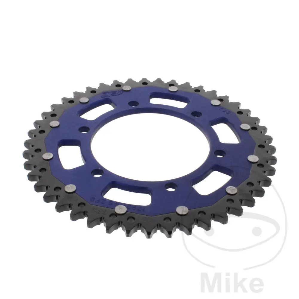 ترس ثنائي المادة ZF Sprockets 45 سن خطوة 525 أزرق قطر داخلي 120 تباعد ثابت