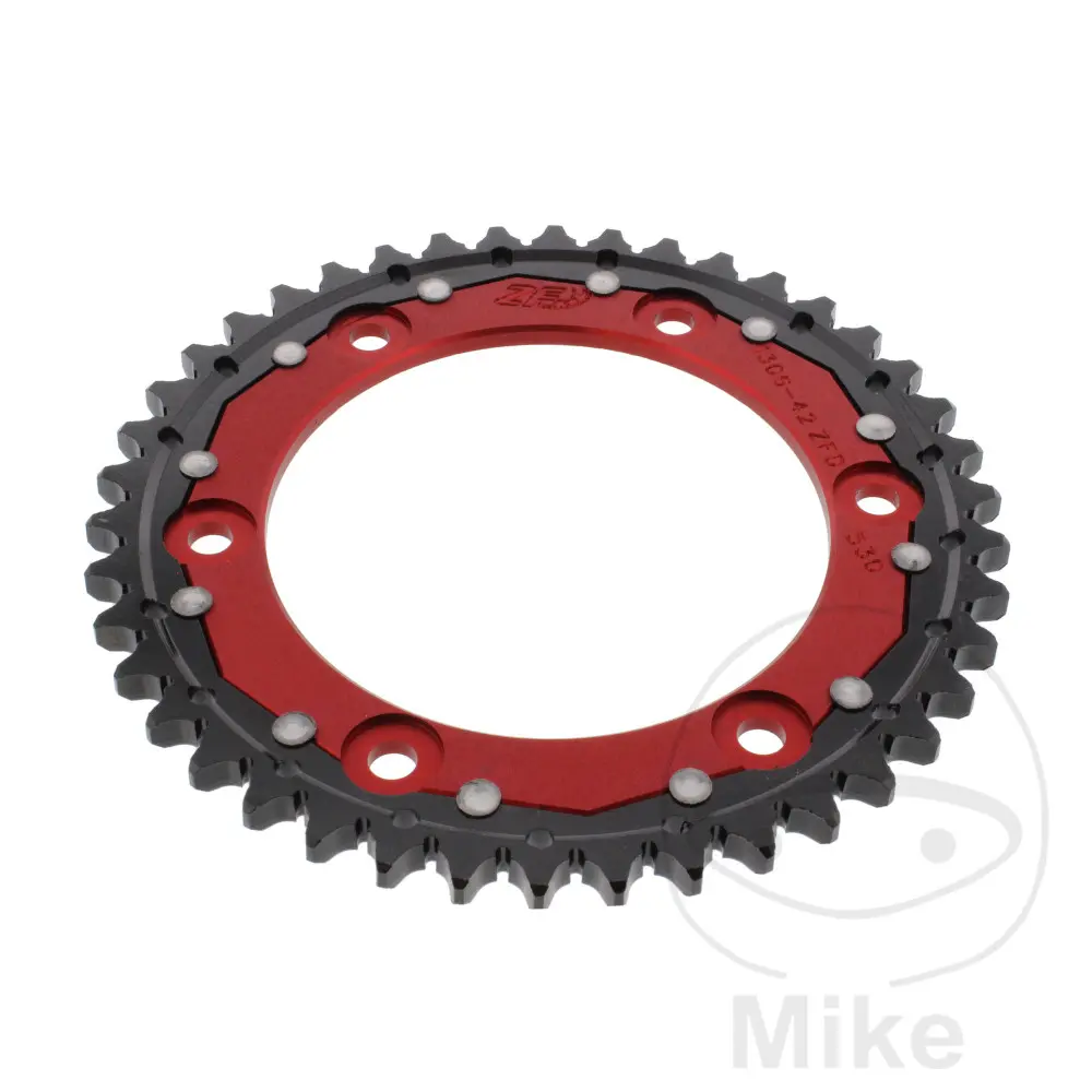 ZF Sprockets Bi-Materjal ketiratas 42 hammast SAMM 530 Siseläbimõõt 134