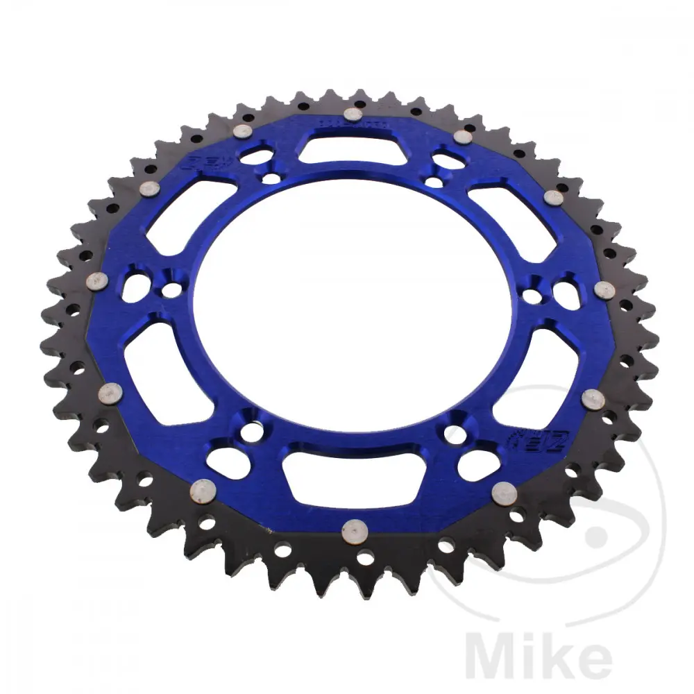 ترس ثنائي المادة ZF Sprockets 51 سن PAS 520 أزرق - القطر الداخلي 136