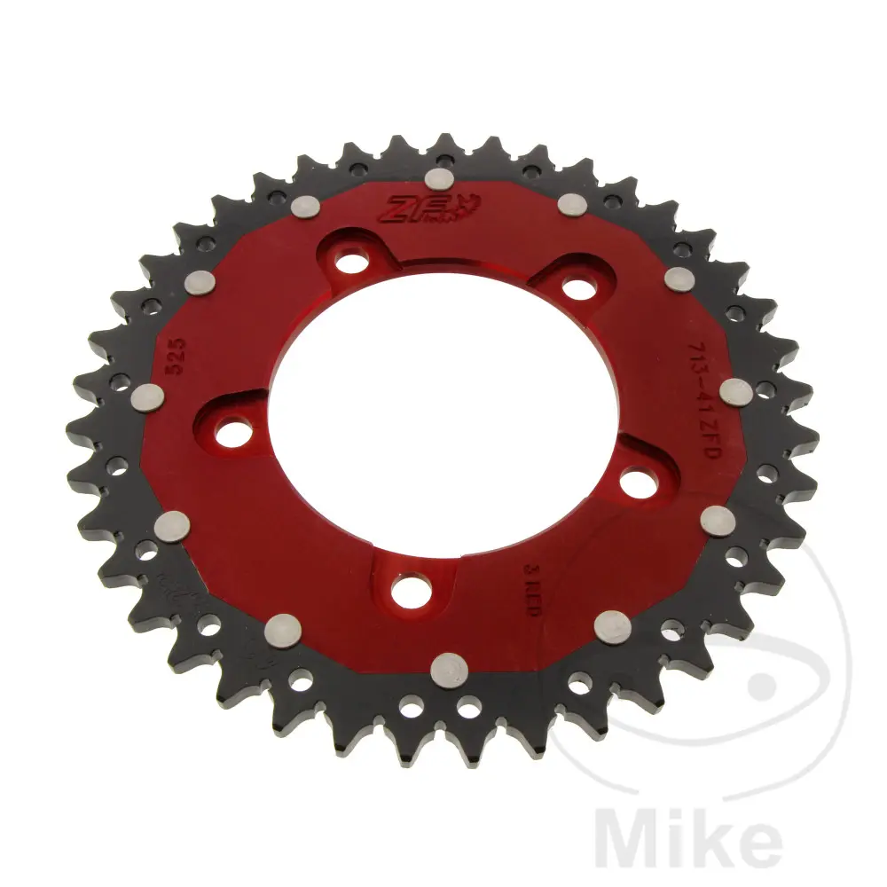 ZF Sprockets 41T 피치 525 듀얼 재질 스프로킷 - 내경 100