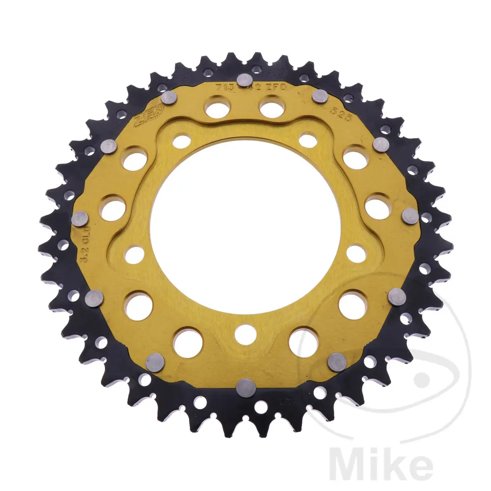 ZF Sprockets 42T 525피치 내경 100 듀얼 소재 스프로킷