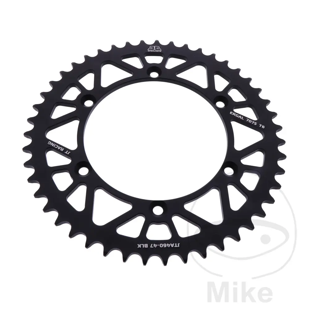 JT Sprockets 47 dantų 520 žingsnio aliuminio karūna