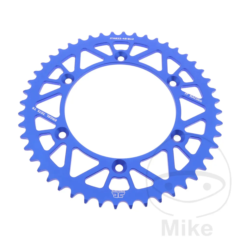 Aluminium tandhjul 48 tænder pitch 520 JT Sprockets - Indvendig diameter 136