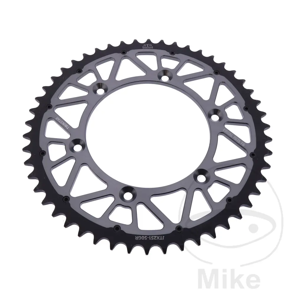 JT Sprockets Twinstar 50 Tooth Sprocket PITCH 520 GR