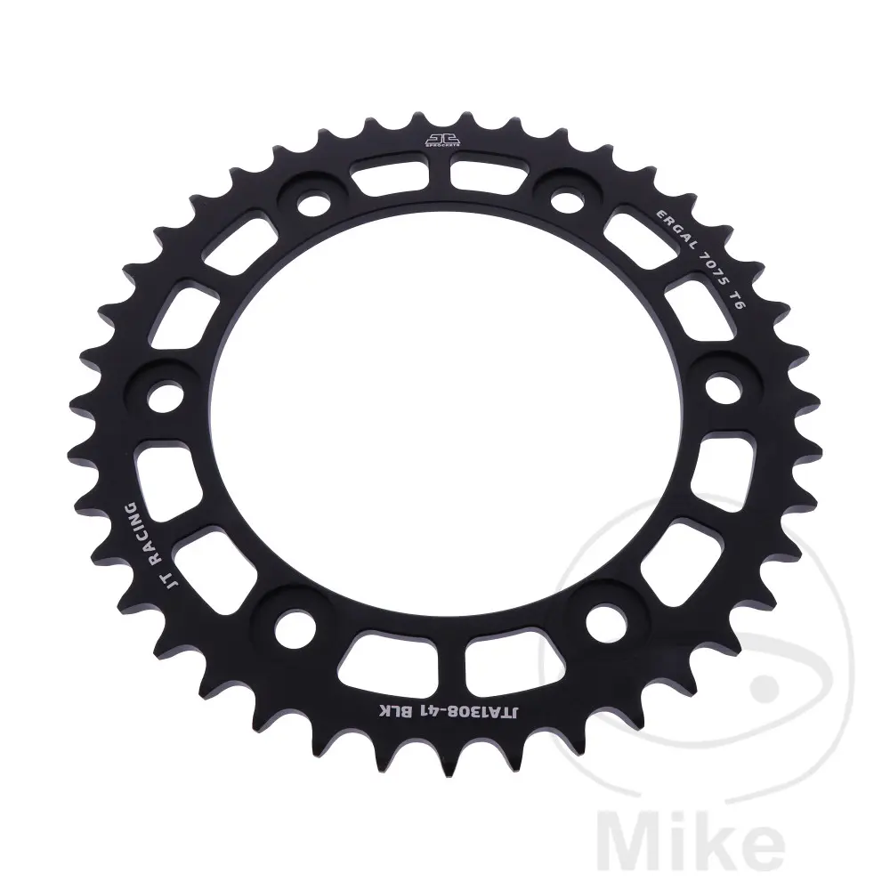 JT Sprockets Aluminum Sprocket 41T PITCH 520 black - Inner Diameter 134 Bolt Circle 160