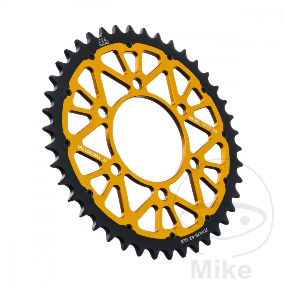 JT Sprockets Twinstar 42 دانت پچ 520 GO کراؤن