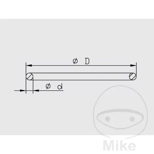 O-Ring 38x44x3.1 mm KYB Kayaba