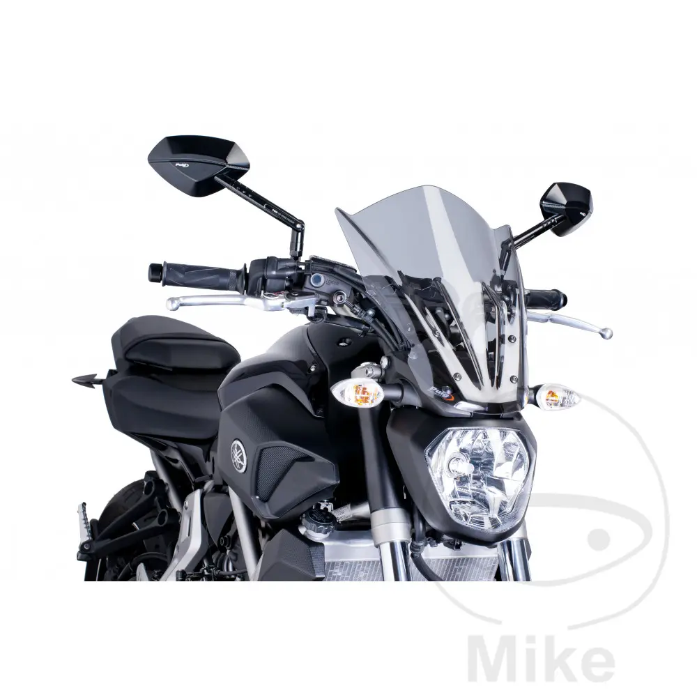 Bulle Touring New Generation Puig pour roadster gris fumé