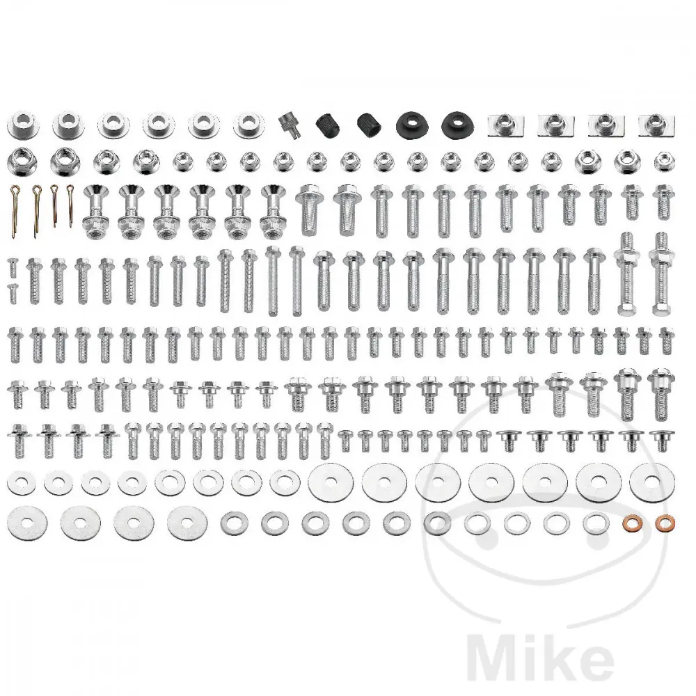 Assortiment de vis JMP 193 pièces pour Honda CR/CRF