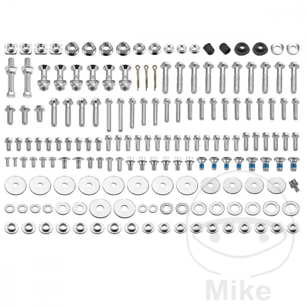 Assortiment de vis moto JMP 169 pièces pour Suzuki RM/RMZ