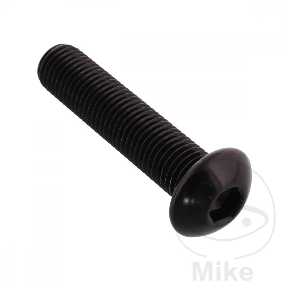 Šroub s kulovou hlavou JMP Bolt M10 x 1,25 mm 45 mm Alu Černý