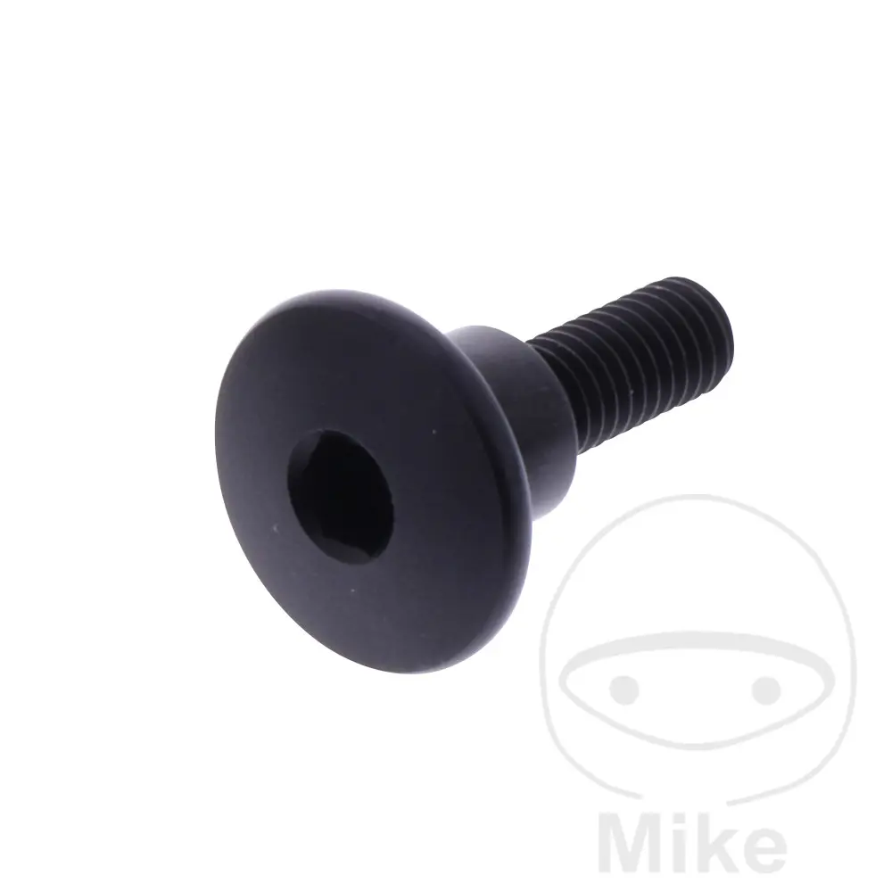 JMP ボルト M6X1.00 mm 22 mm アルミ ブラック ドームヘッドボルト