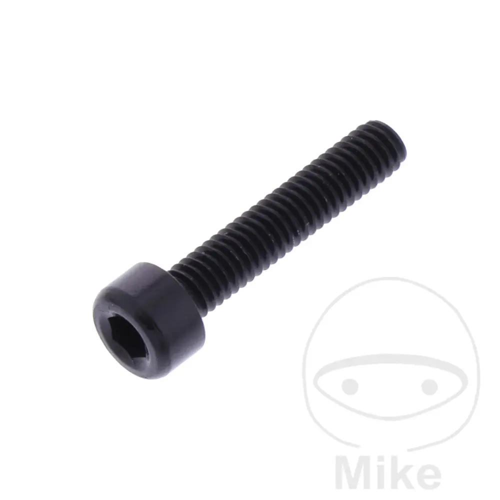 Vijak JMP BTR CHC M4x0,7 mm 20 mm aluminij črn