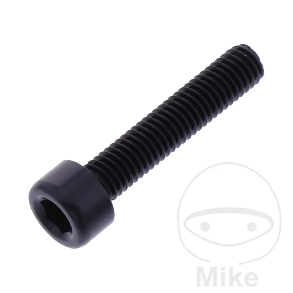 قلاووظ BTR ألومنيوم JMP BOLT M5X0.8MM 25MM AL أسود