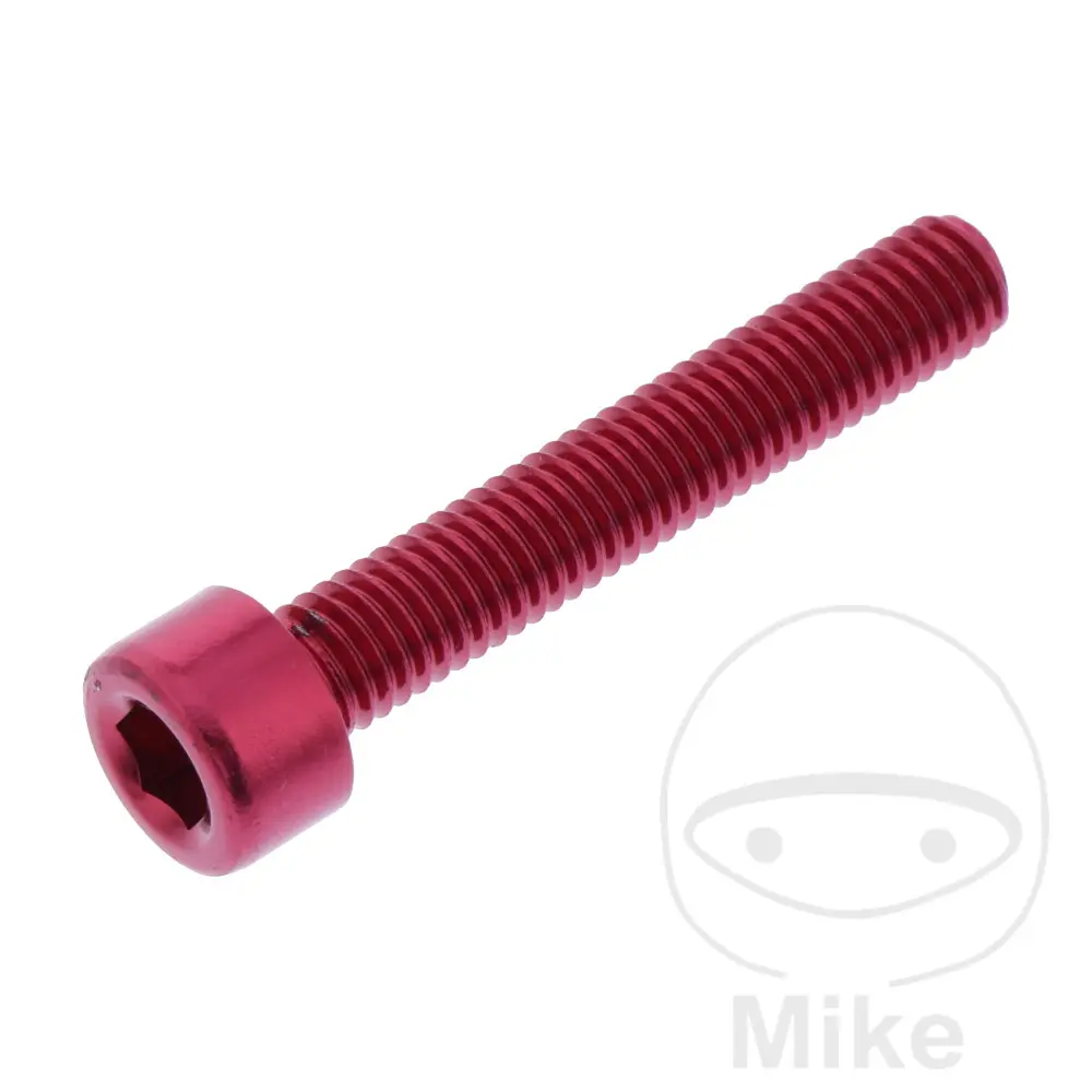 BTR CHC JMP Bolt M5X0.8 mm 30 mm 알루미늄 레드 나사