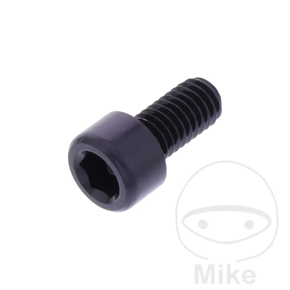 Schraube BTR CHC JMP Bolt M6X1.00 mm 12 mm Alu Schwarz