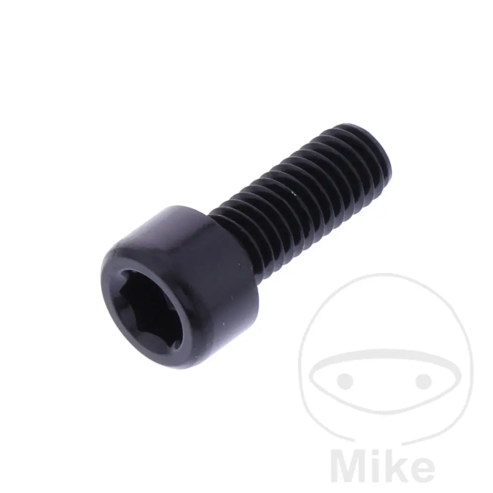 Vis BTR Aluminium JMP BOLT M6X1.00MM 16MM AL Zwart
