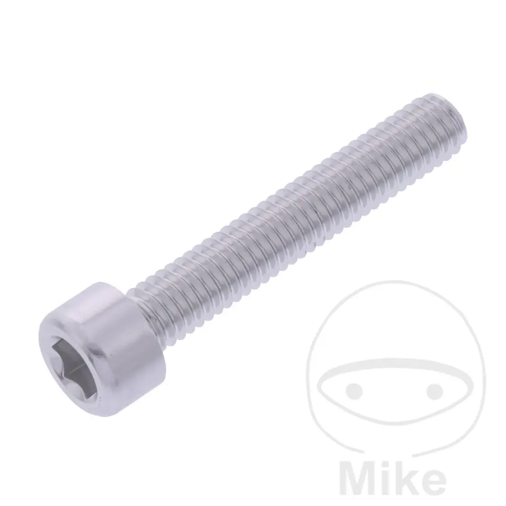 Șurub BTR CHC JMP Bolt M6X1.00 mm 35 mm Alu Argintiu