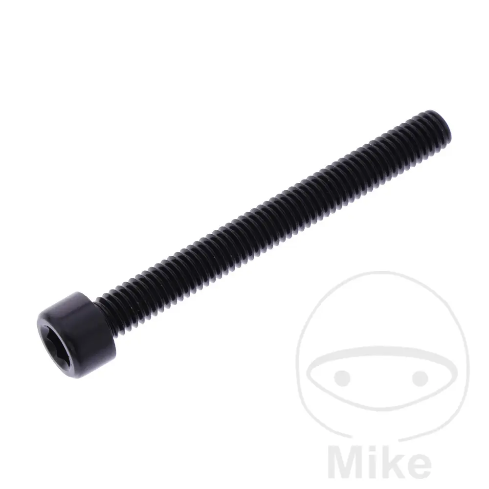 Bout BTR CHC JMP Bolt M6x1.00 mm 55 mm Aluminium Zwart