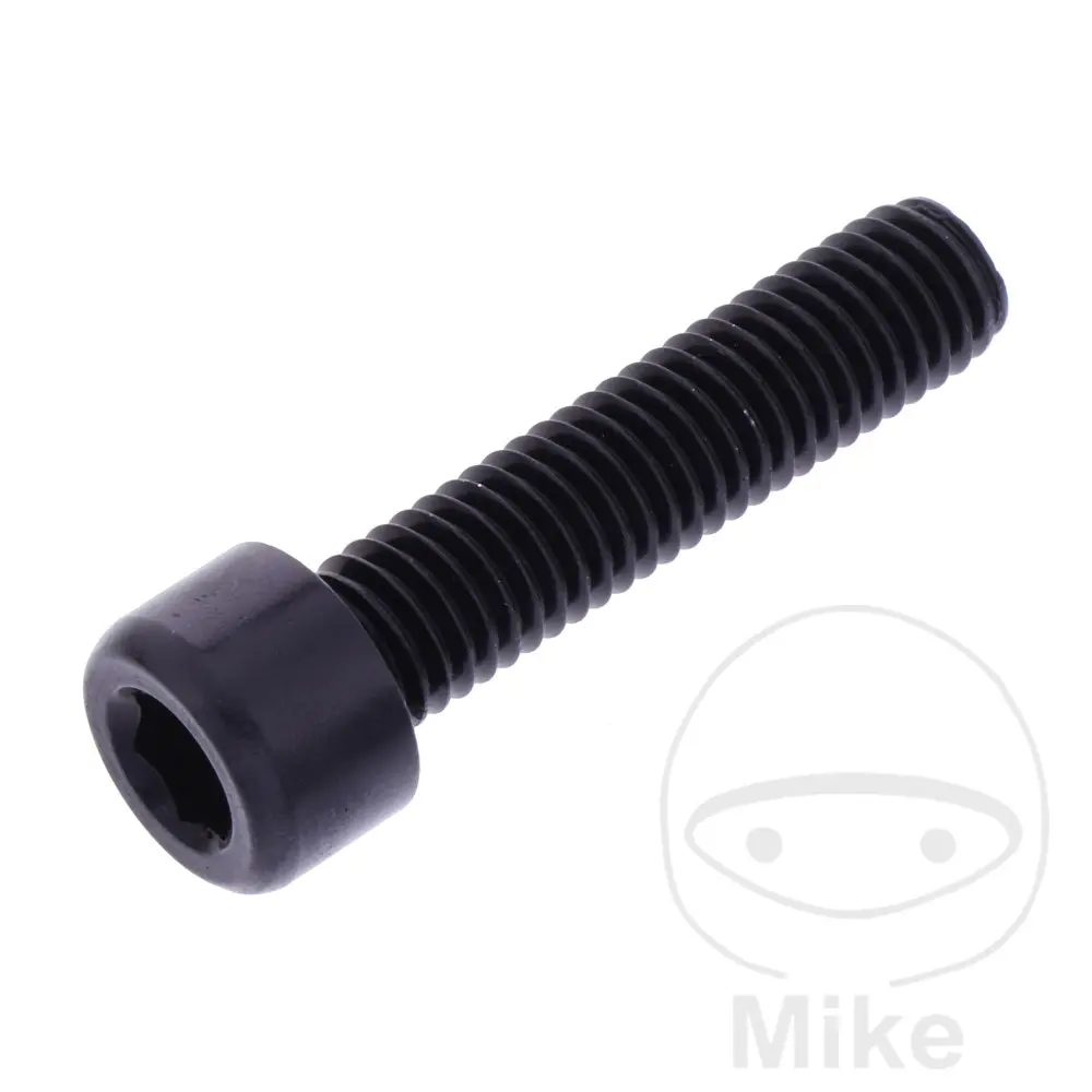 BTR CHC JMP Bolt M8X1.25 35 mm Siyah Alüminyum Cıvata