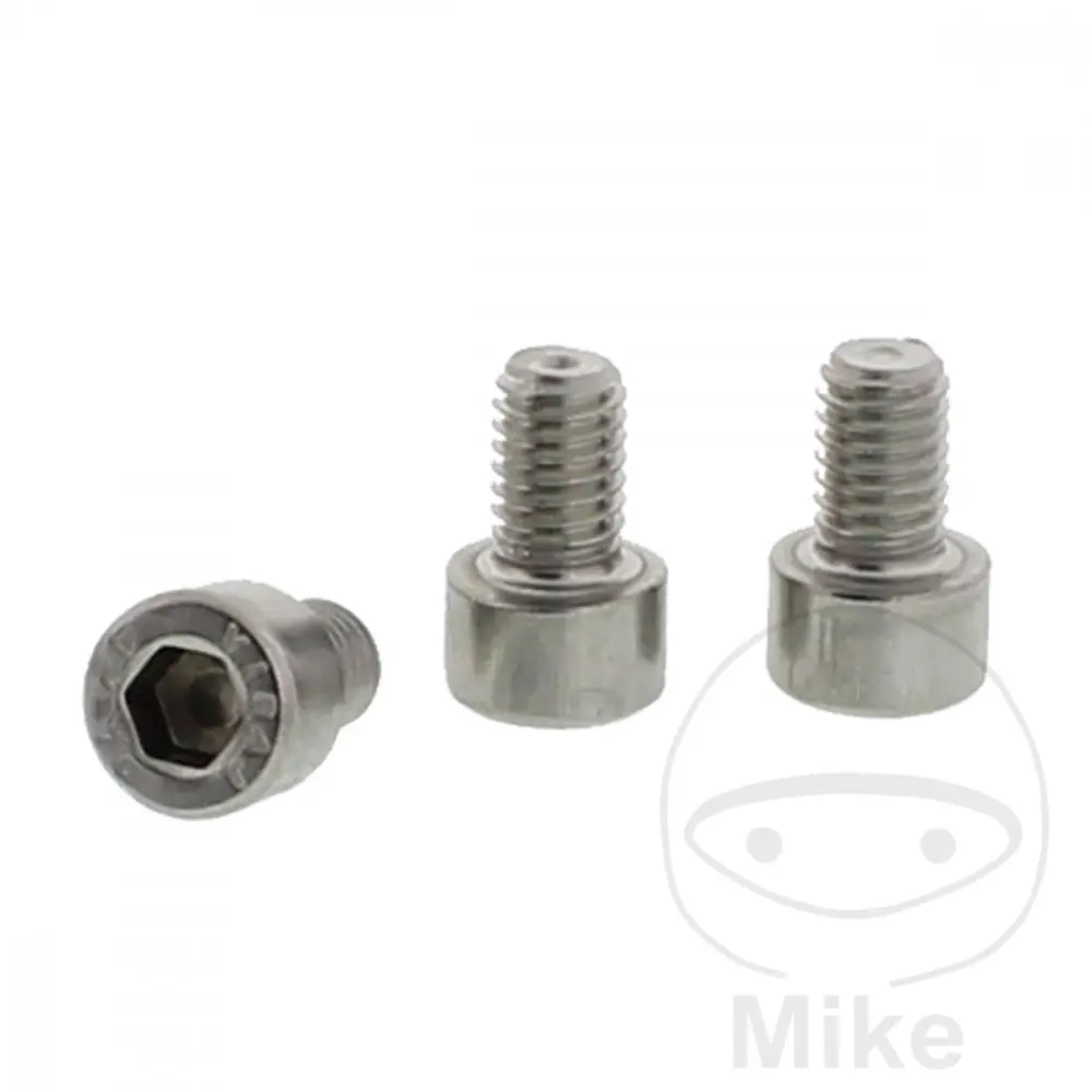 CHC DIN 912 stainless steel socket head cap screw M8x1.25 12mm Dresselhaus