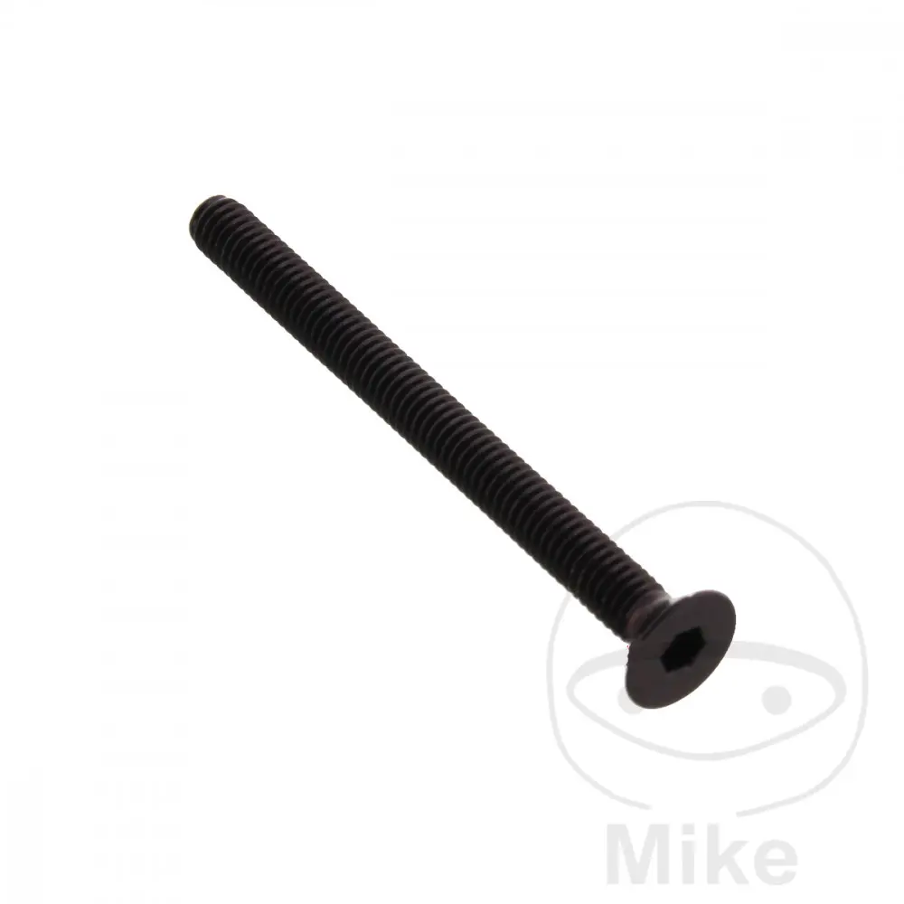 Vijak s upuštenom glavom JMP Bolt M4x0,7 mm 45 mm crni aluminij