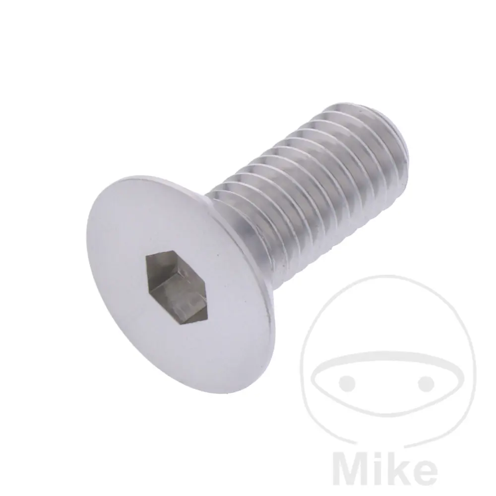 Süllyesztett fejű csavar JMP Bolt M8X1.25 mm 20 mm Alu Ezüst