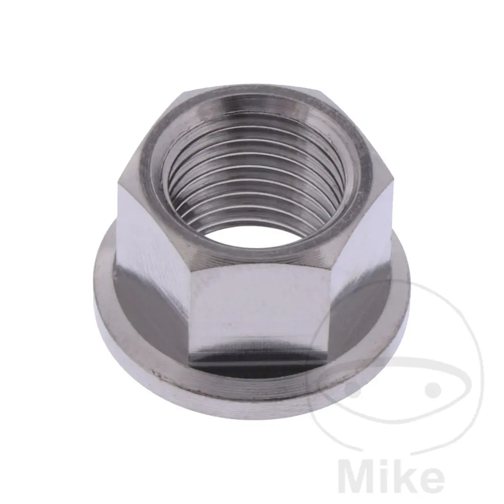 JMP 볼트 M12 x 1.25 mm 티타늄 플랜지 너트