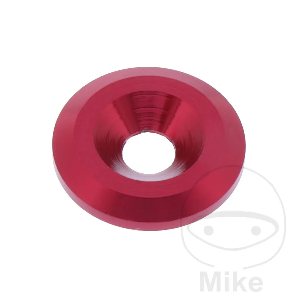 Arandela avellanada JMP Bolt M5 Alu Rojo