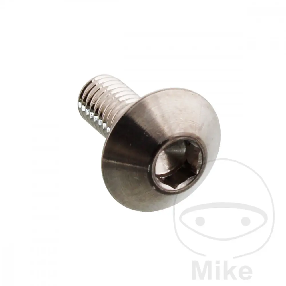 JMP Bolt 둥근 머리 볼트 M5X0.8 mm 12 mm 스테인리스 스틸 V4A
