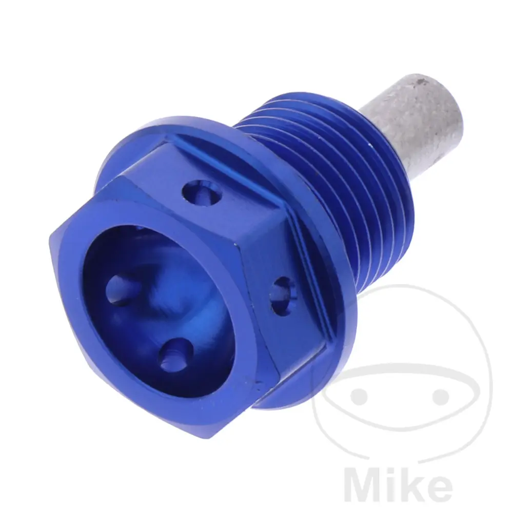Bouchon de vidange magnétique JMP Bolt M14X1.25 mm 12 mm Alu bleu