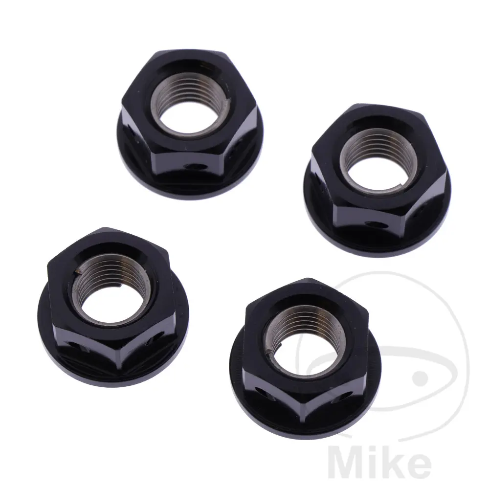 크라운 너트 키트 JMP BOLT M10X1.25mm AL RAC 블랙