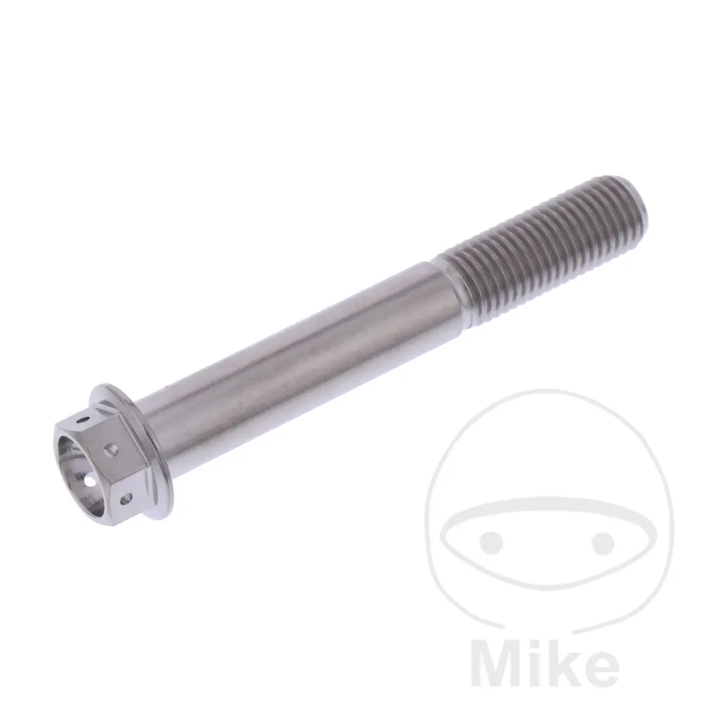 JMP Bolt M10 x 1.25 mm 70 mm 사전 천공 타이탄 헥스 헤드 볼트
