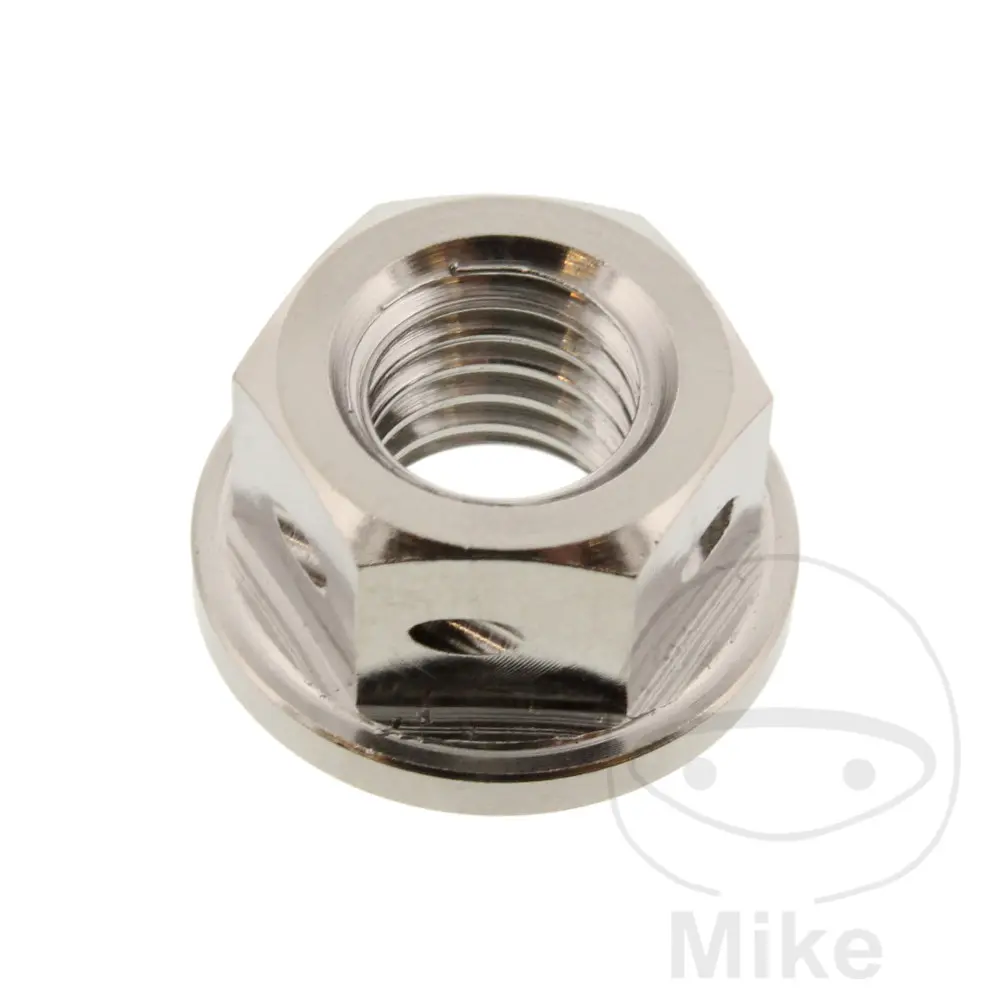 JMP Bolt M8X1.25 mm Titan vorgebohrte Kettenradmutter