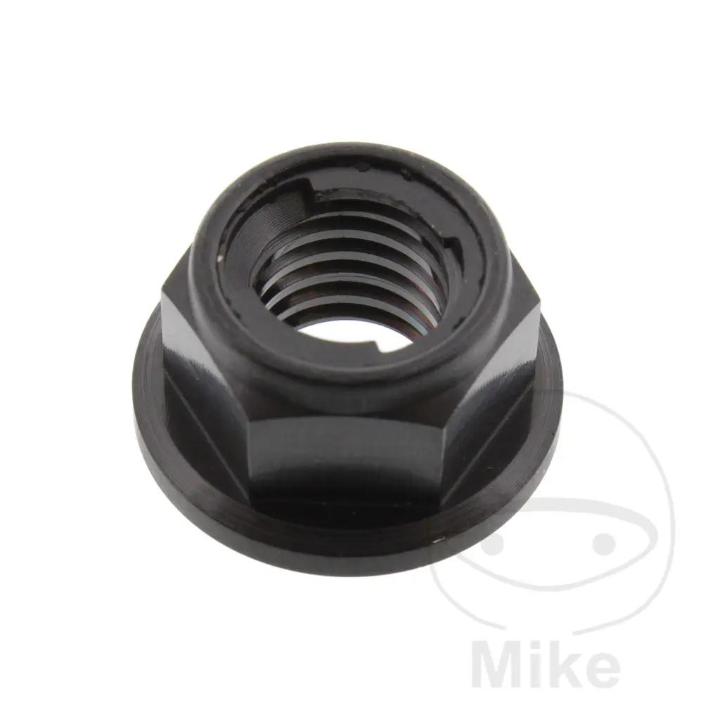 JMP Bolt M8x1.25 mm Titan Schwarz Bundmutter