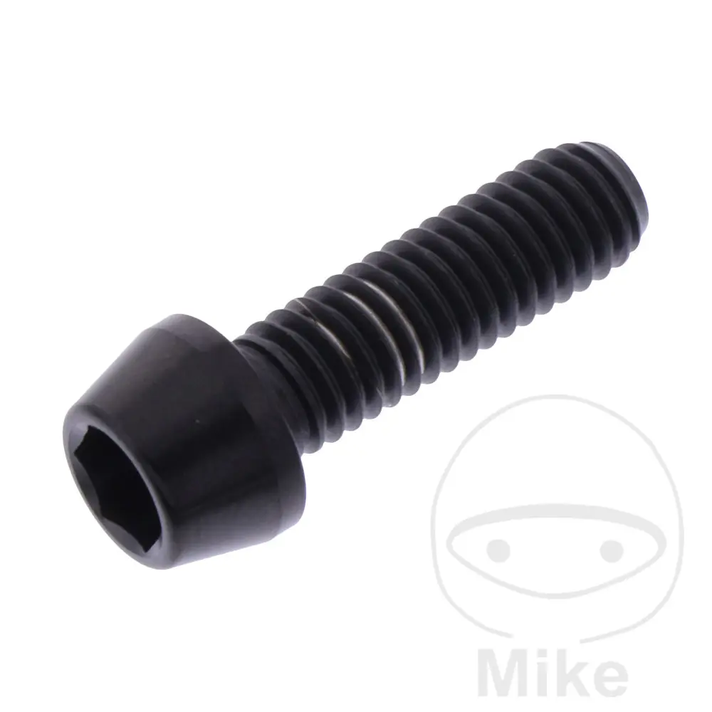 Senkschraube JMP M6x1.00 mm 20 mm Titan schwarz