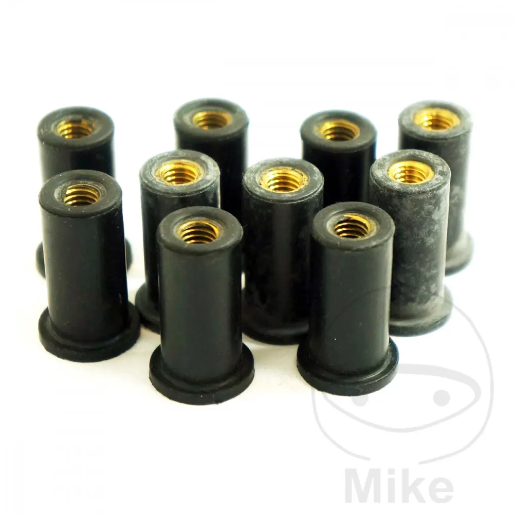 Gummimutter mit Gewindeeinsatz M6X1.00 25 mm JMP